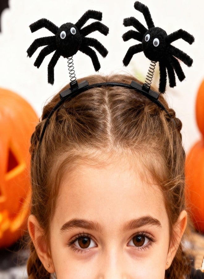 YTAONS Spider Hair Clips for Women Girls, Spring Spider Barrettes Hairpins Halloween Hair Accessories (Black -A) - Image 4