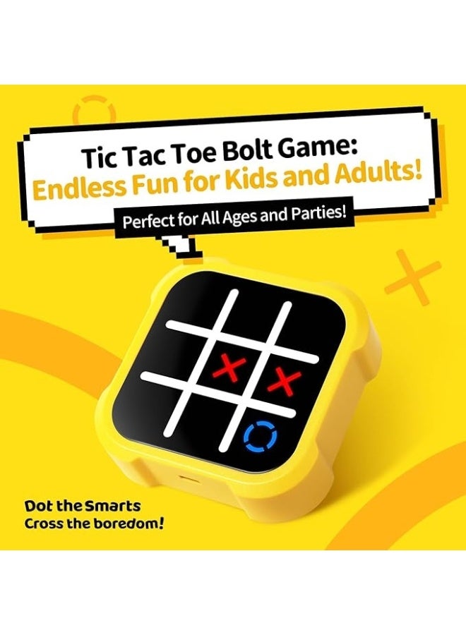 Generic Brand Electric Portable Puzzle Game Console - Tic TAC Toe Educational Game Road Trip Activities for Kids - Image 2
