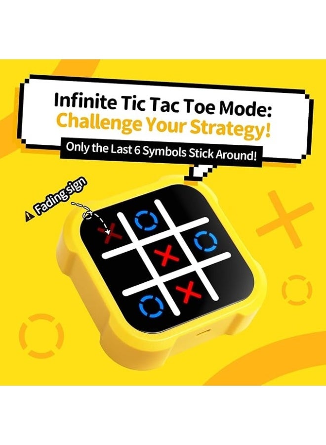 Generic Brand Electric Portable Puzzle Game Console - Tic TAC Toe Educational Game Road Trip Activities for Kids - Image 5