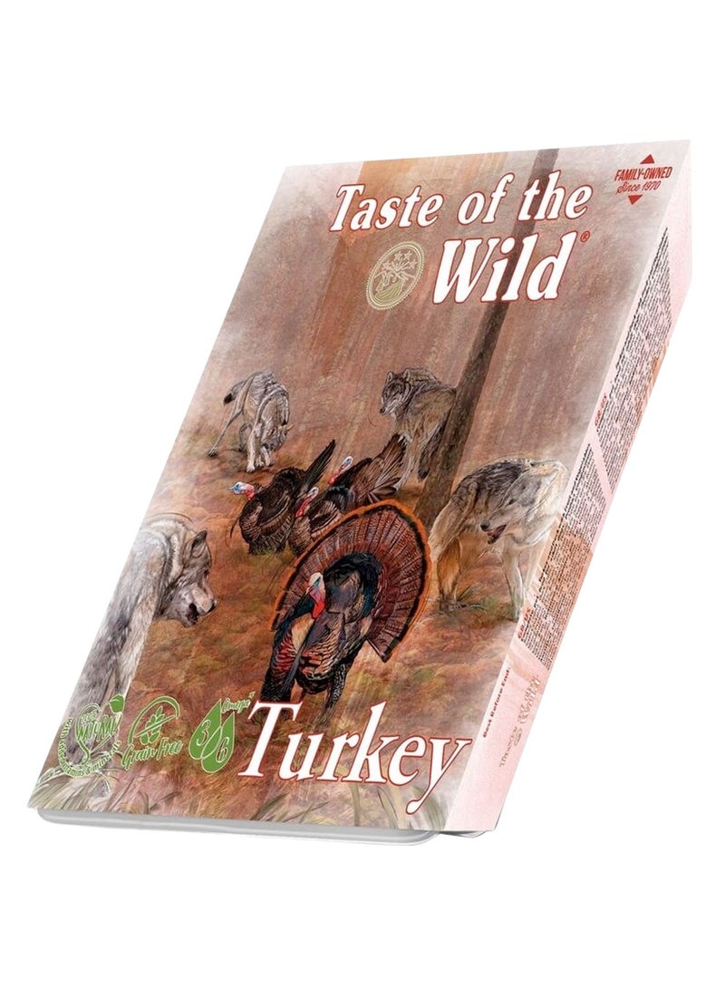 Taste of the Wild Turkey Wetfood Fruit And Veg Tray Wet Dog Food 390g 