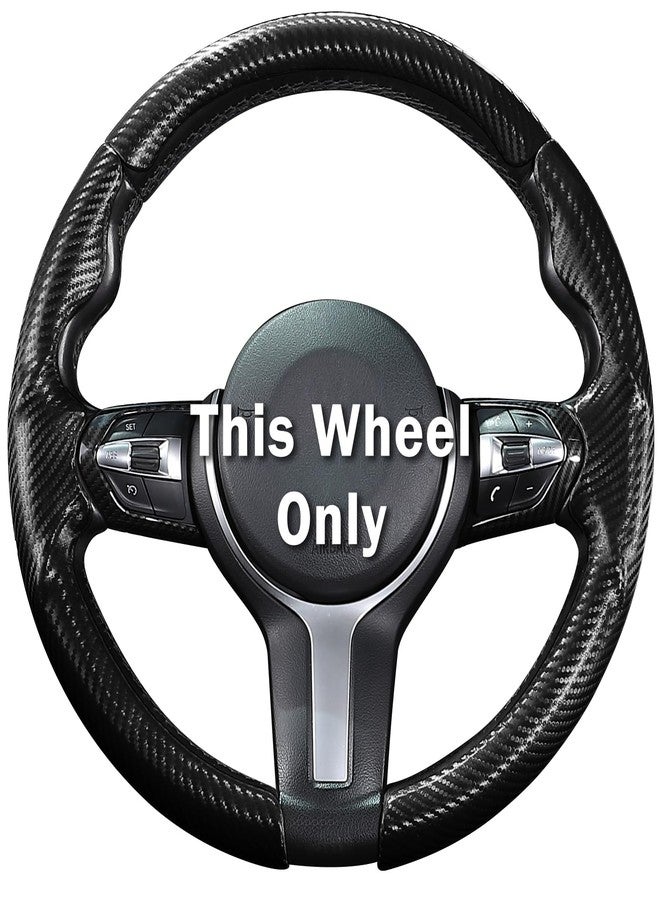 Aotoyou Steering Wheel Cover for BMW X3 X5 M3 3 5 Series 328i 320i 330i 325i 528i 535i 530i 540i, Car Steering Wheel Cover for 2 4 6 Series X4 X5M X6 X6M M2 M4 M5 M6 Accessories(Matte Black) - Image 1