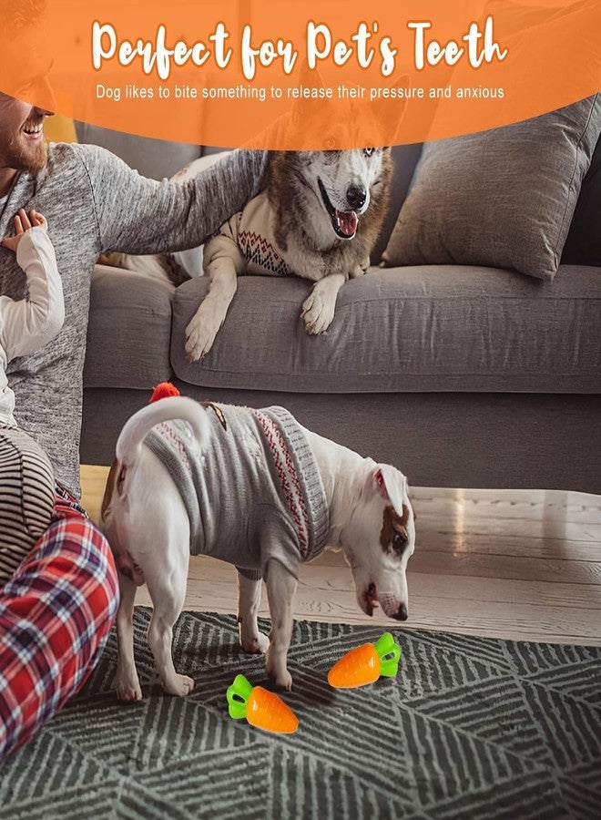 PremiumAV Carrot Squeaky Dog Toy - Durable Chew Toy for Puppies & Dogs, Interactive Squeaky Toy for Small & Medium Breeds, Puppy Teething & Boredom Relief - Image 5