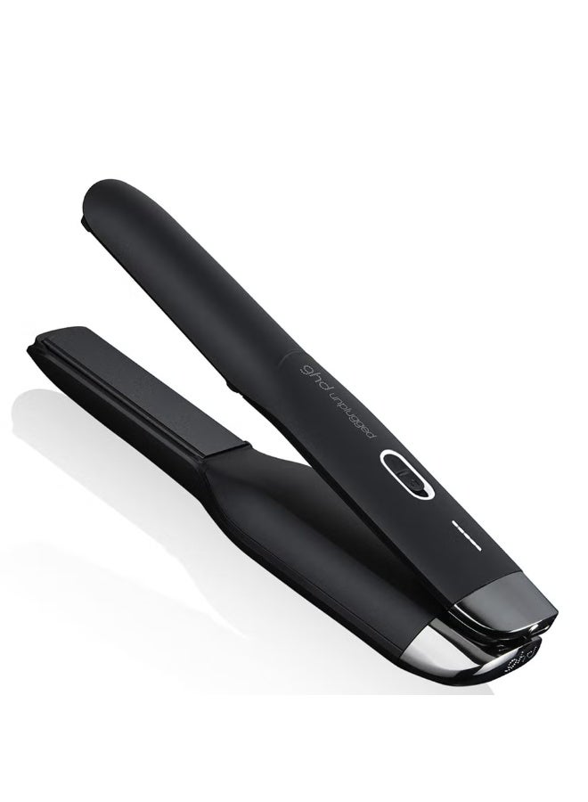 مكواة فرد الشعر اللاسلكية من جي إتش دي - لون أسود - Image 1