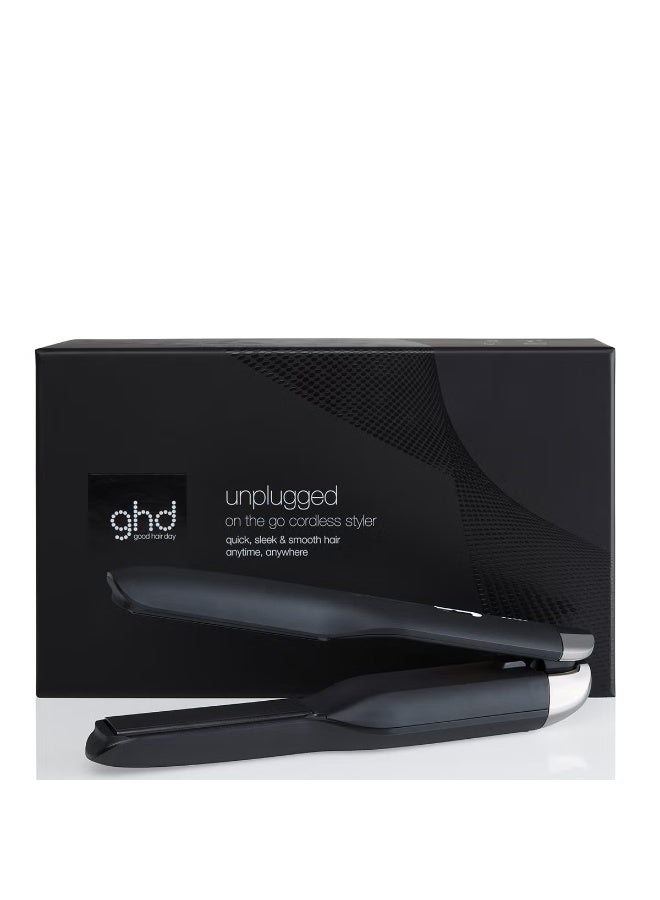 مكواة فرد الشعر اللاسلكية من جي إتش دي - لون أسود - Image 2