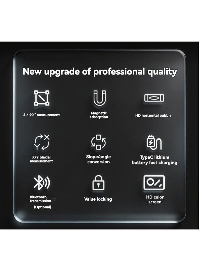 M MIAOYAN Mini Digital Angle Box with Strong Magnet – High Precision Electronic Level & Angle Measurement Tool for Woodworking - Image 3