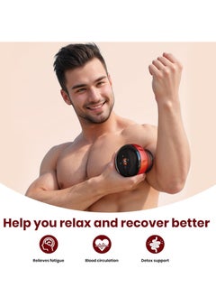 ELTRAZONE Smart Dynamic Cupping Therapy Set – 4-in-1 Electric Vacuum Cellulite Massager with Gua Sha Tool – 12-Level Adjustable Temperature & Suction – Red Light Therapy for Pain Relief, Muscle Recovery & Body Sculpting  - Image 5