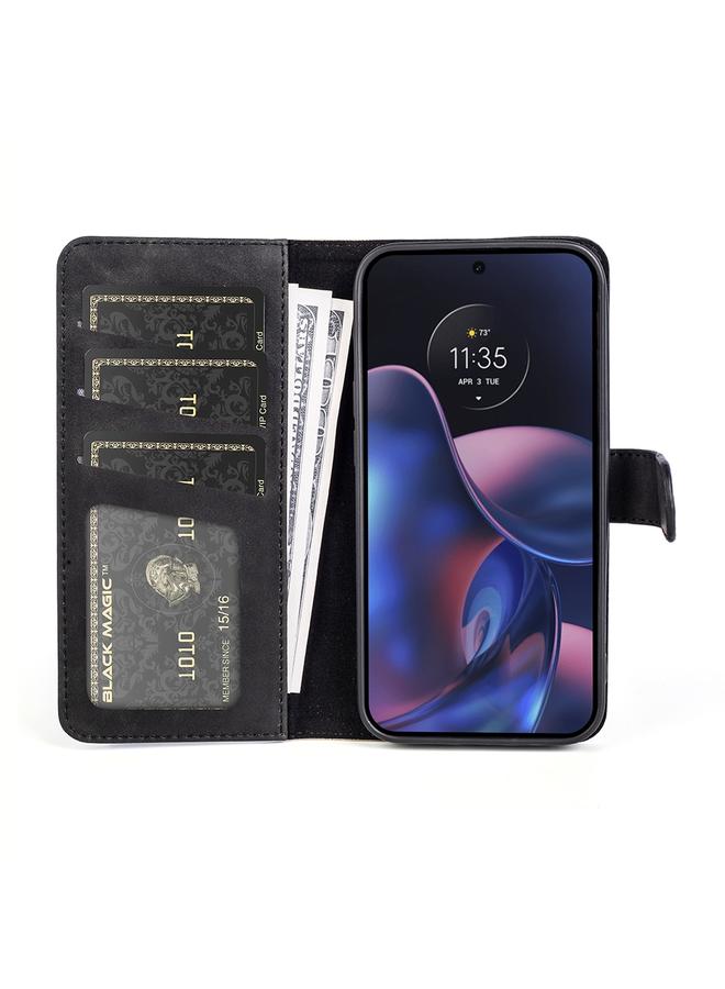 S-TOP Case For Motorola Moto Edge 2022 Stitching Horizontal Flip Leather Phone Case - Image 3