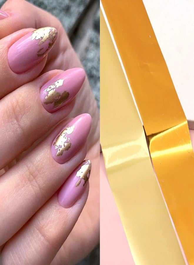 SILPECWEE 20 Rolls Metallic Nail Foil Gold Nail Stickers Laser Silver Nail Decals Nail Transfer Foil Holographic Nail Art Foil Foil for Nails Manicure Design for Acrylic Nails Decoration - Image 2