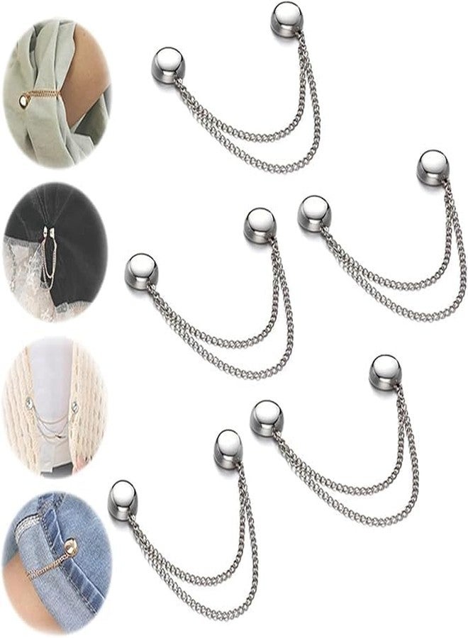 Qolixs Magnetic Clothing Clips, Strongest Magnetic Strength Buttons Clips, Multi Use Pinless Brooch Clothes Magnets Pins for Women Men - Image 2