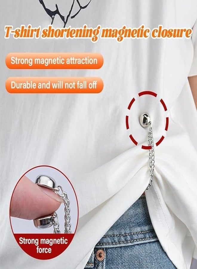 Qolixs Magnetic Clothing Clips, Strongest Magnetic Strength Buttons Clips, Multi Use Pinless Brooch Clothes Magnets Pins for Women Men - Image 5