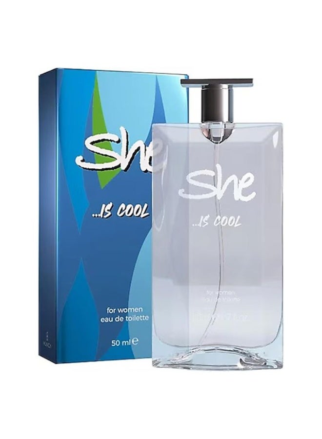 SHE A COOL EDT Women - 50ml - Image 1