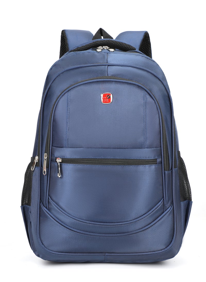 NEW TRAVEL New Travel | Laptop Backpack | School & College Bag | Model LM001-18 | Unisex | 18 Inches | Soft Material | Fabric  - Image 1