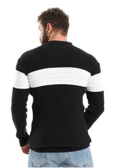 Caesar Wool Mens Pullover With Multi Design  - Image 4