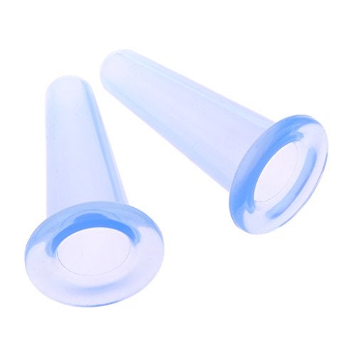 Magideal® 4pcs Silicone Vacuum Cupping Cups Massage Set with Bag Face Body Cups for Wrinkle Reducer ,Collagen Stimulator,Pain Relief - Image 5