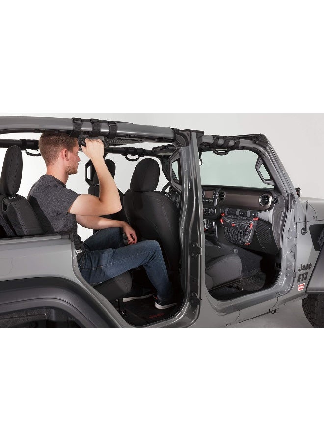 WARN Slim Passenger Grab Handle Storage Bag - Black - Image 4