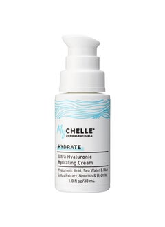 MyChelle Dermaceuticals Ultra Hyaluronic Hydrating Cream (1.0 Fl Oz) Rich Hydration For Dry Skin With Vegan Hyaluronic Acid Help Plump Skin And Help Reduce Appearance Of Fine Lines And Wrinkles  - Image 1