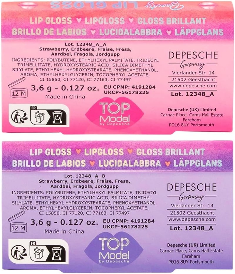 Top Model Topmodel 0412348 Beauty and Me Pretend Play Lip Gloss, Multicolor - Image 4