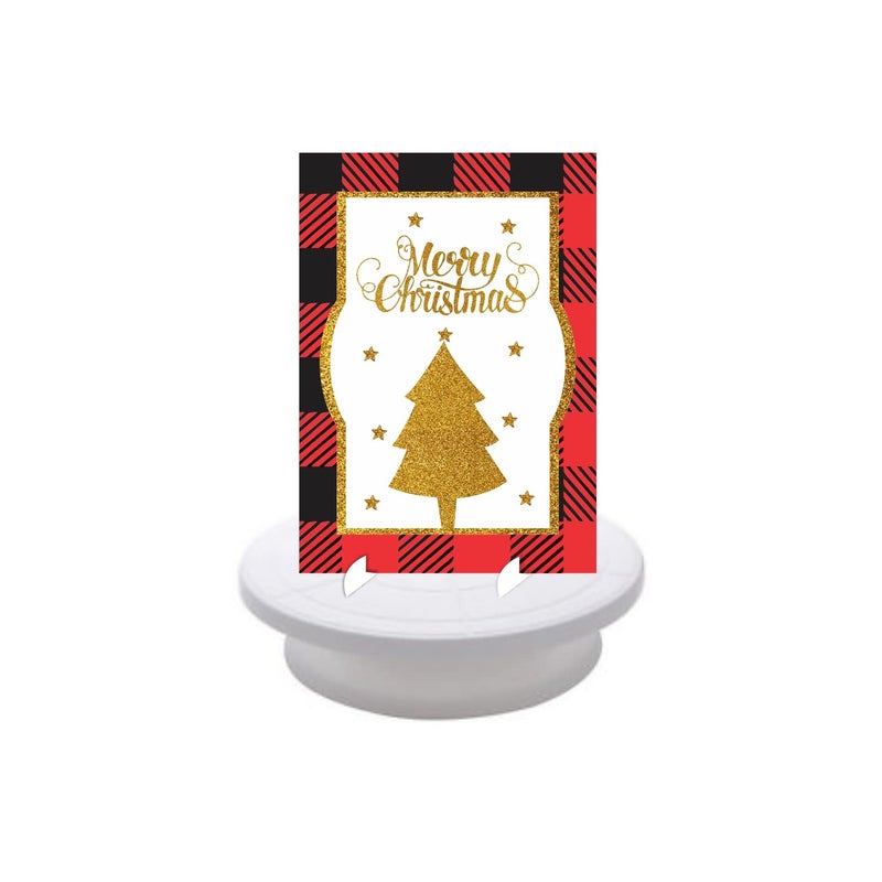 PrettyurParty PRETTY UR PARTY Merry Christma Party decorations Kit - 117 pcs includes Banners, balloons, thank you, centerpieces, tableware, Christmas Party Supplies, Xmas Party Decor, Christmas Banners for all - Image 4