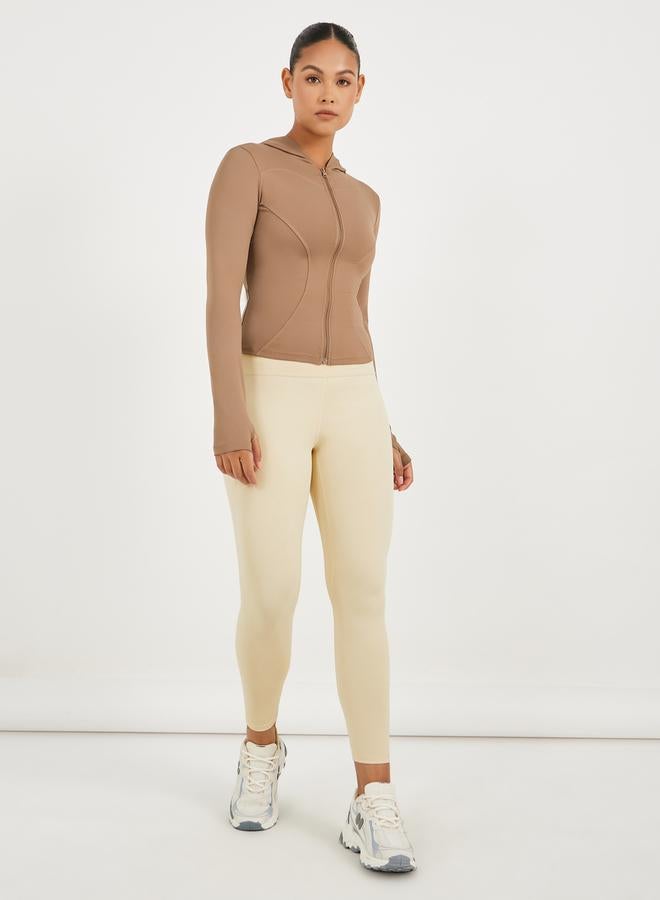 Styli Broad Waistband 7/8 Leggings  - Image 2