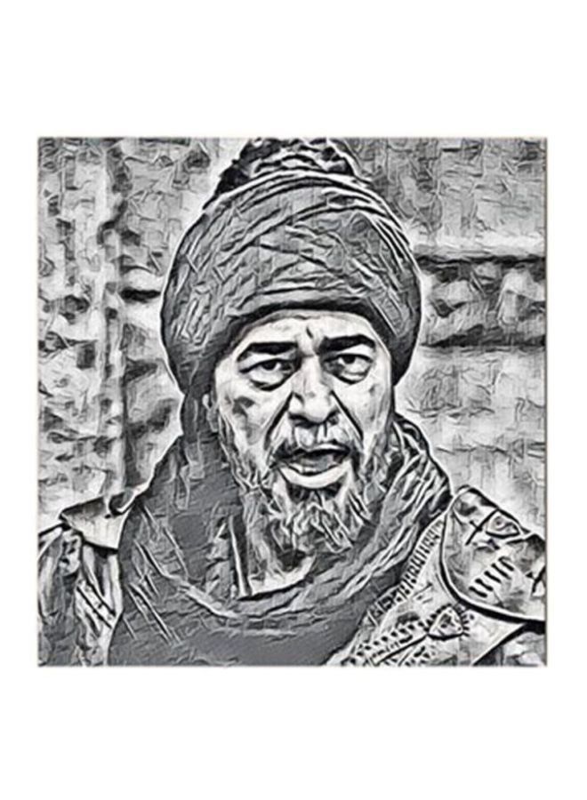 RYN Ertugrul MDF Wall Art Multicolour 30x30centimeter - Image 2