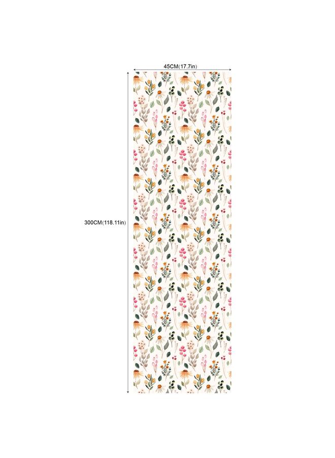 Bluejw Hot Sale Wallpaper Living Room Background Removable Wallpaper Green Plant Flower Seamless Self-adhesive Wallpaper RW131-157 - Image 1