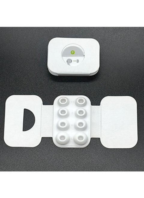 For Airpodspro Silicone Ear Caps Apple Pro2 Generation Earplugs Universal Headphones Ear Cuffs Cardboard Packaging In Stock-Specifications:Black  One Pair Each Of L/m/s/xs Cardboard Packaging