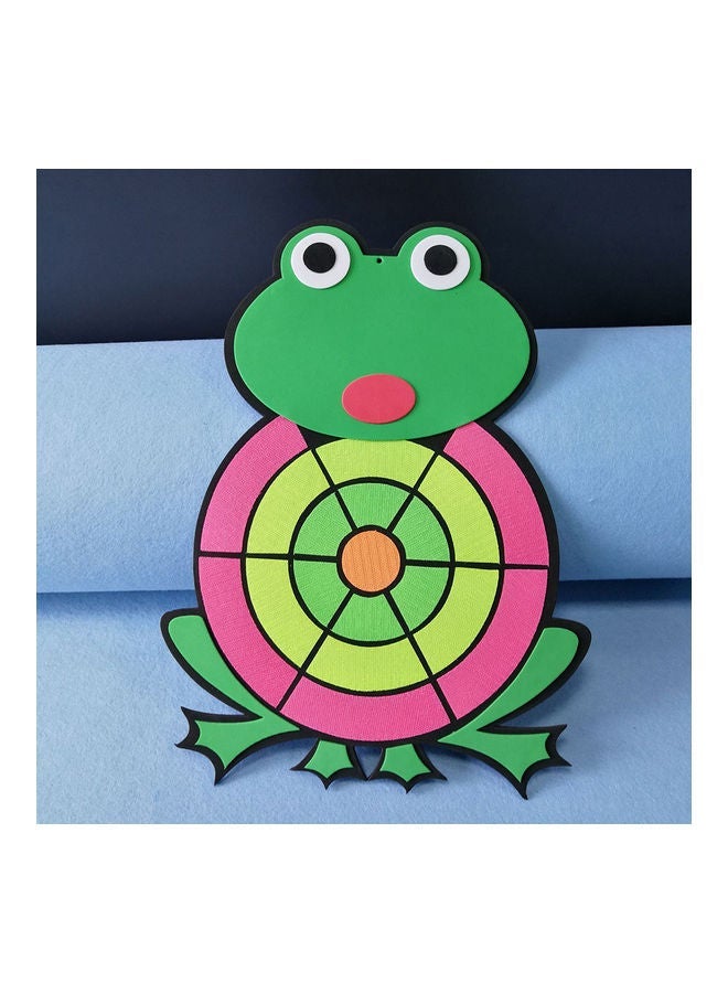 Loquat Cartoon Animal Frog Sticky Ball Target Dart Board - Image 3