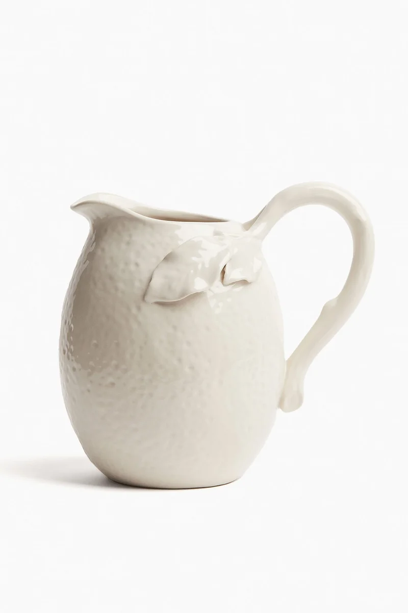 H&M Lemon-shaped stoneware jug
