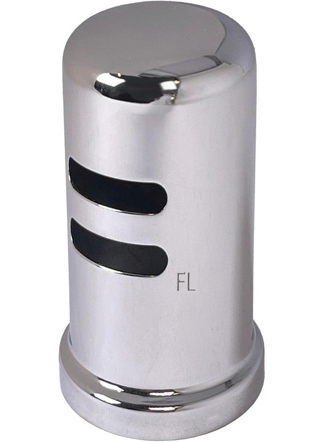 ويست براس طقم غطاء فجوة هوائية من النحاس الصلب من Westbrass R200-1-26 مقاس 1-3/4 بوصة × 2-3/4 بوصة، مُغطى بطبقة من الكروم المصقول - Image 4