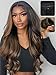 UNICE Bye Bye Knots Wig Body Wave 7x5 Pre Cut HD Lace Front Wigs Human Hair with Elastic Drawstring Balayage Brown Glueless Wig Pre Plucked Bleached Knots Natural Hairline 150% Density 24 Inch - Image 2