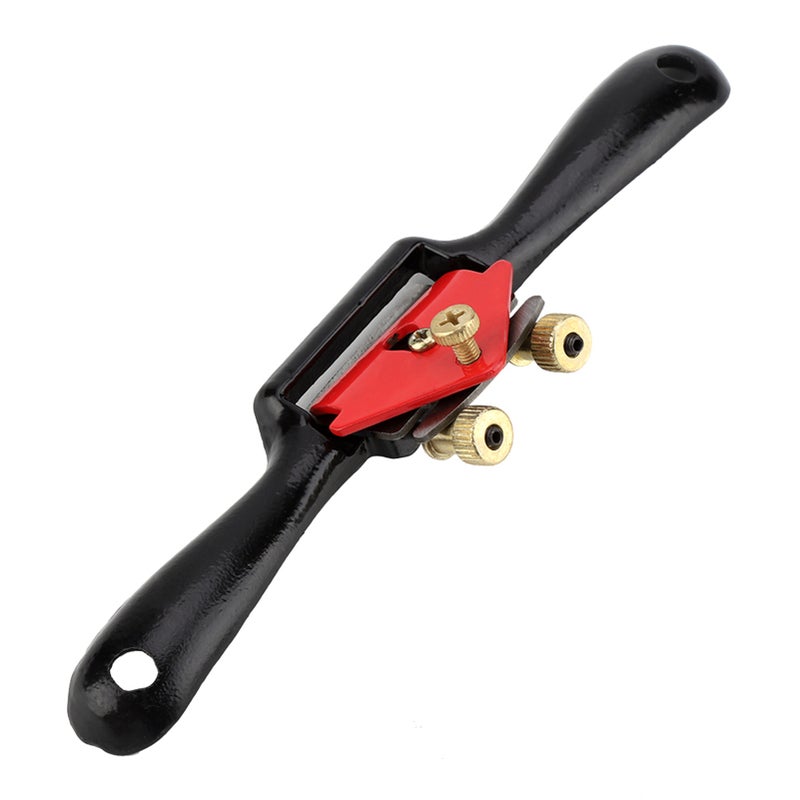 9"/215mm Adjustable Hand Edge Planer Spoke Shave Manual Woodworking Hand Tool - Image 2
