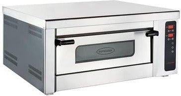CSA Inox Karacasan Industrial Electric Single Deck 6-Liter Digital Pizza Oven 