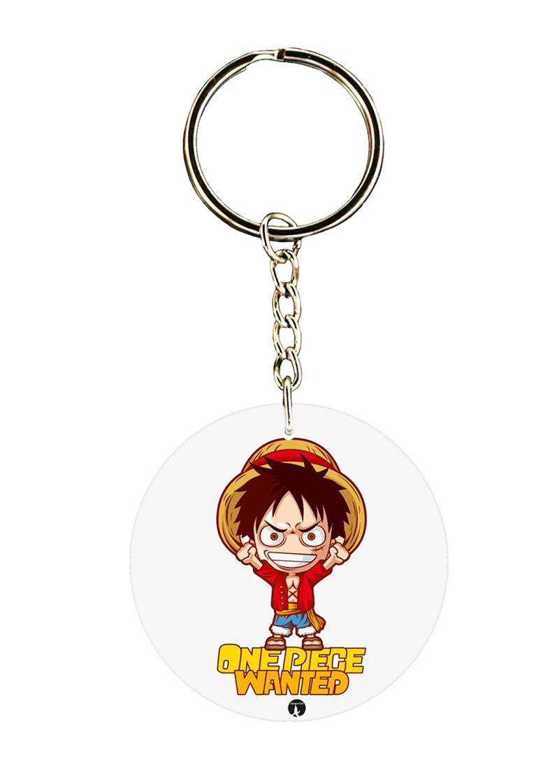 RKN Anime One Piece Printed Keychain