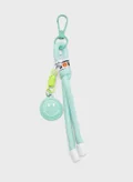 Ginger Happy Loops Bag Charm