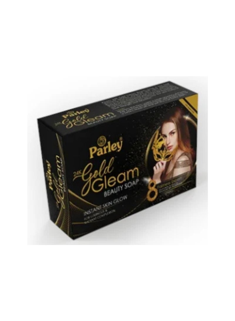 Parley 24K Gold Gleam Full 4 Pieces Set - Beauty Cream, Body Lotion 500ml, Face Wash and Beauty  Soap 100g - Image 3