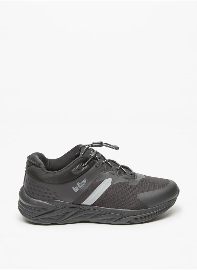 Lee Cooper Mens' Panelled Lace-Up Sneakers  - Image 2