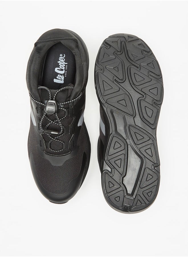 Lee Cooper Mens' Panelled Lace-Up Sneakers  - Image 5