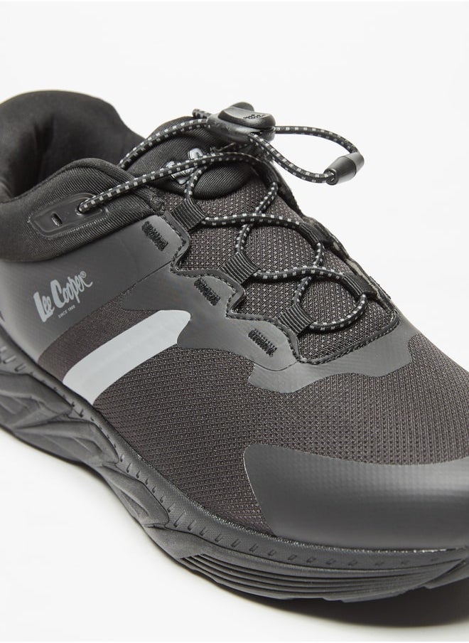 Lee Cooper Mens' Panelled Lace-Up Sneakers  - Image 4