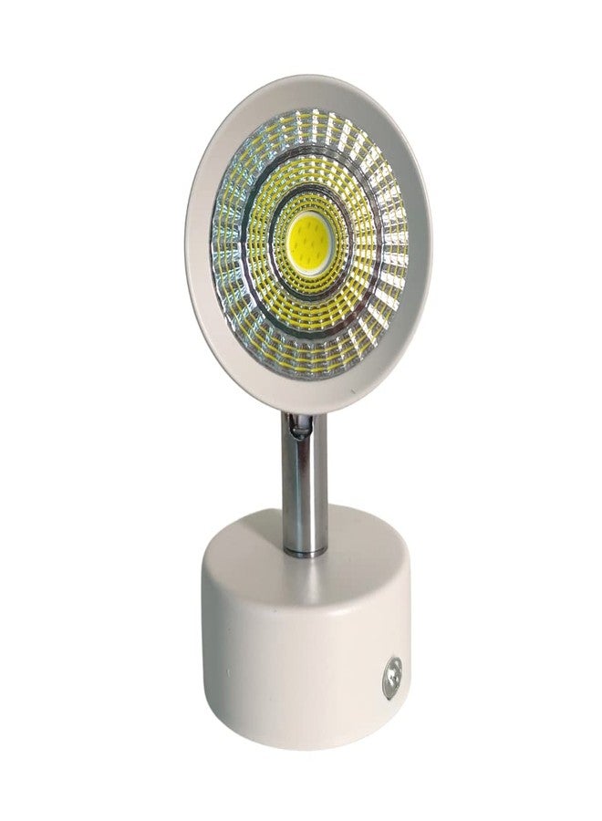 D'Mak D’Mak Adjustable 360 Degree LED Cob Focus Decorative Spotting Wall Track Light (6W, Warm White) -Set of 2 - Image 2