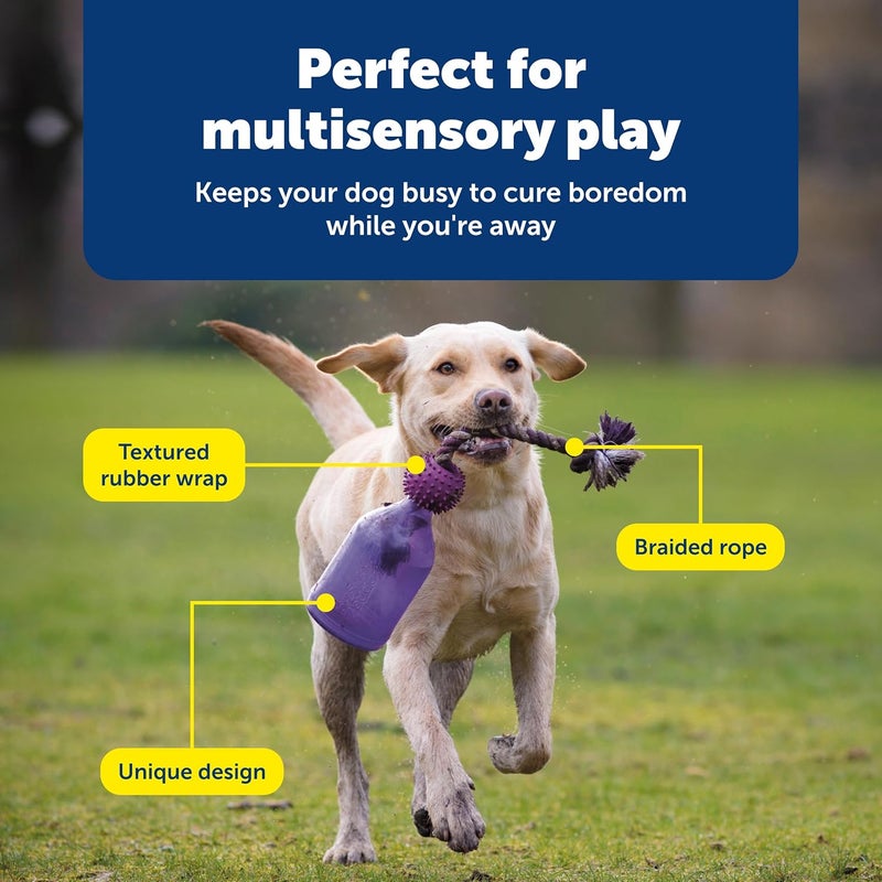 PetSafe Busy Buddy Tug-A-Jug Meal-Dispensing Dog Toy for Kibble and Treats - Image 5