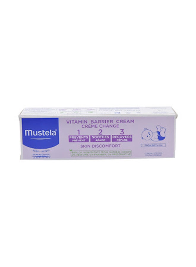 Mustela Vitamin 1,2,3 Barrier Baby Cream, 50ml - Image 2