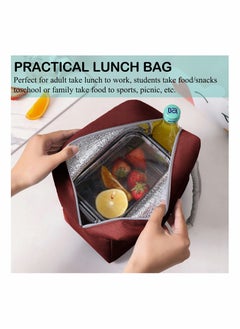 KASTWAVE Cute Lunch Bags for Women, Cartoon Thermal Lunch Tote Bag Lunch Box Containers Cooler for Adult Boys Girls School Picnic Travel  - Image 2