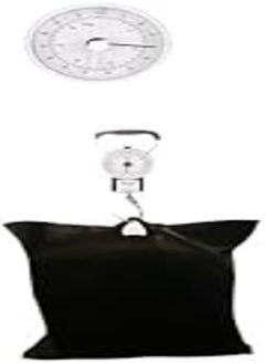 Generic FABRIC Bag with Die Cut Handle Bag - "50 * 50cm" - Black Merchandise Bags 5 Pack for Retail - Gifts -up to 20KG… 