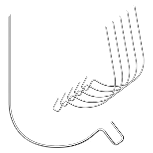 PinCute Picture Hangers, PinCute Picture Hanging Hooks Drywall Hooks Holds Up to 100lbs No Tools Need, Hang Art, Clocks, Frames or Planters 50 PCS - Image 1