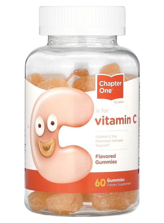 Chapter One Vitamin C 60 Gummies (125 mg Per Gummy)
