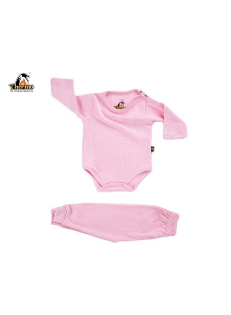 Baby Unisex thermal Bodysuit Pack of 2