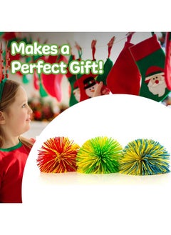 IMPRESA The Original 3 Pack Monkey Stringy Balls - Squeeze And Fidget Toys For Kids And Adults With Adhd And Autism - Bpa/Phthalate/Latex-Free (3 Color Designs)  - Image 2