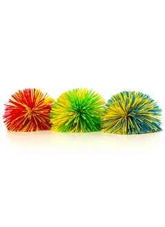 IMPRESA The Original 3 Pack Monkey Stringy Balls - Squeeze And Fidget Toys For Kids And Adults With Adhd And Autism - Bpa/Phthalate/Latex-Free (3 Color Designs)  - Image 1