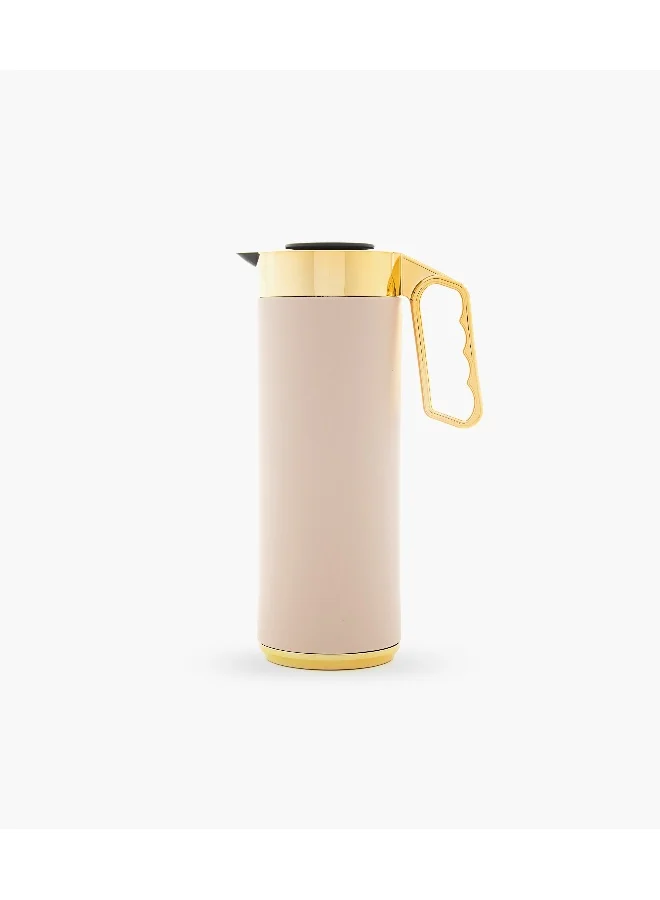 Roomours Cylinder Thermos 1L Sand Gold Matt