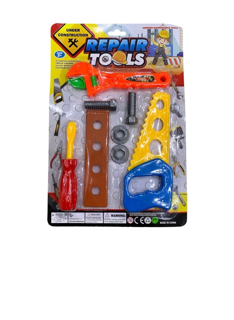 Safwa Toys Children's toy, W30-58 carpenter tool card toy from Al Safwa Toys 